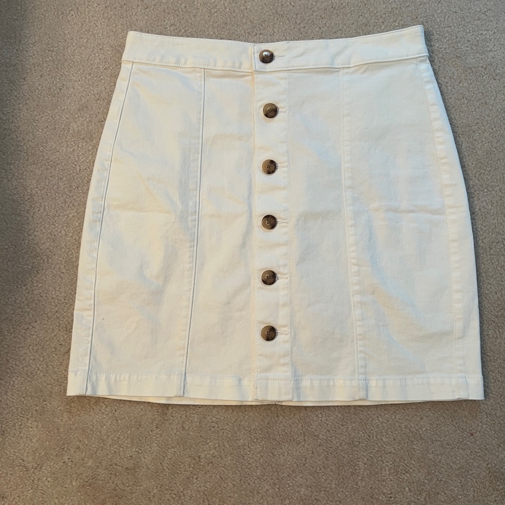 NWT Loft White Skirt size 10T